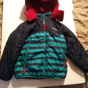 Patagonia boys size 4T coat fleece lined